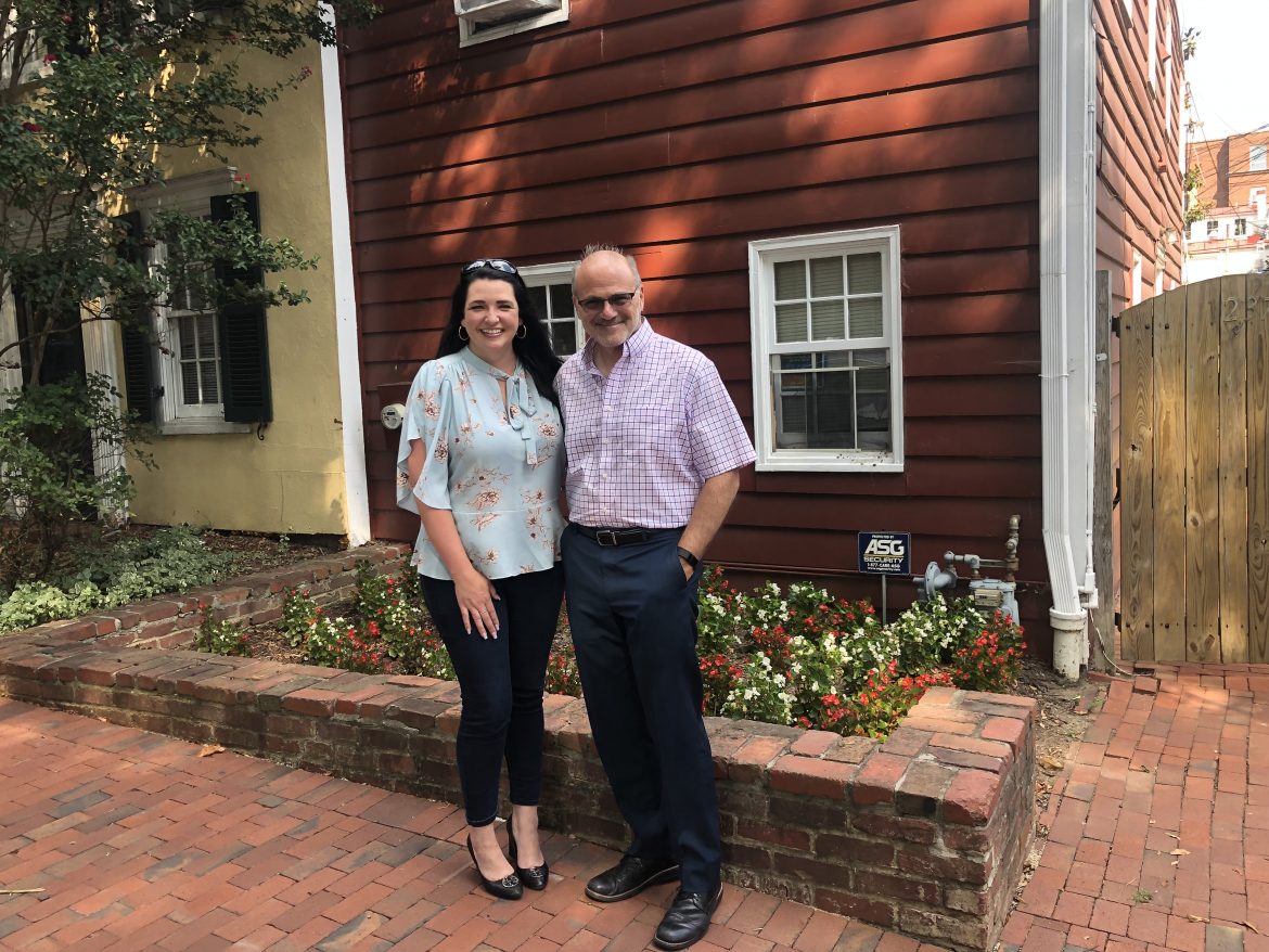 Amelia Old and Randy Bass